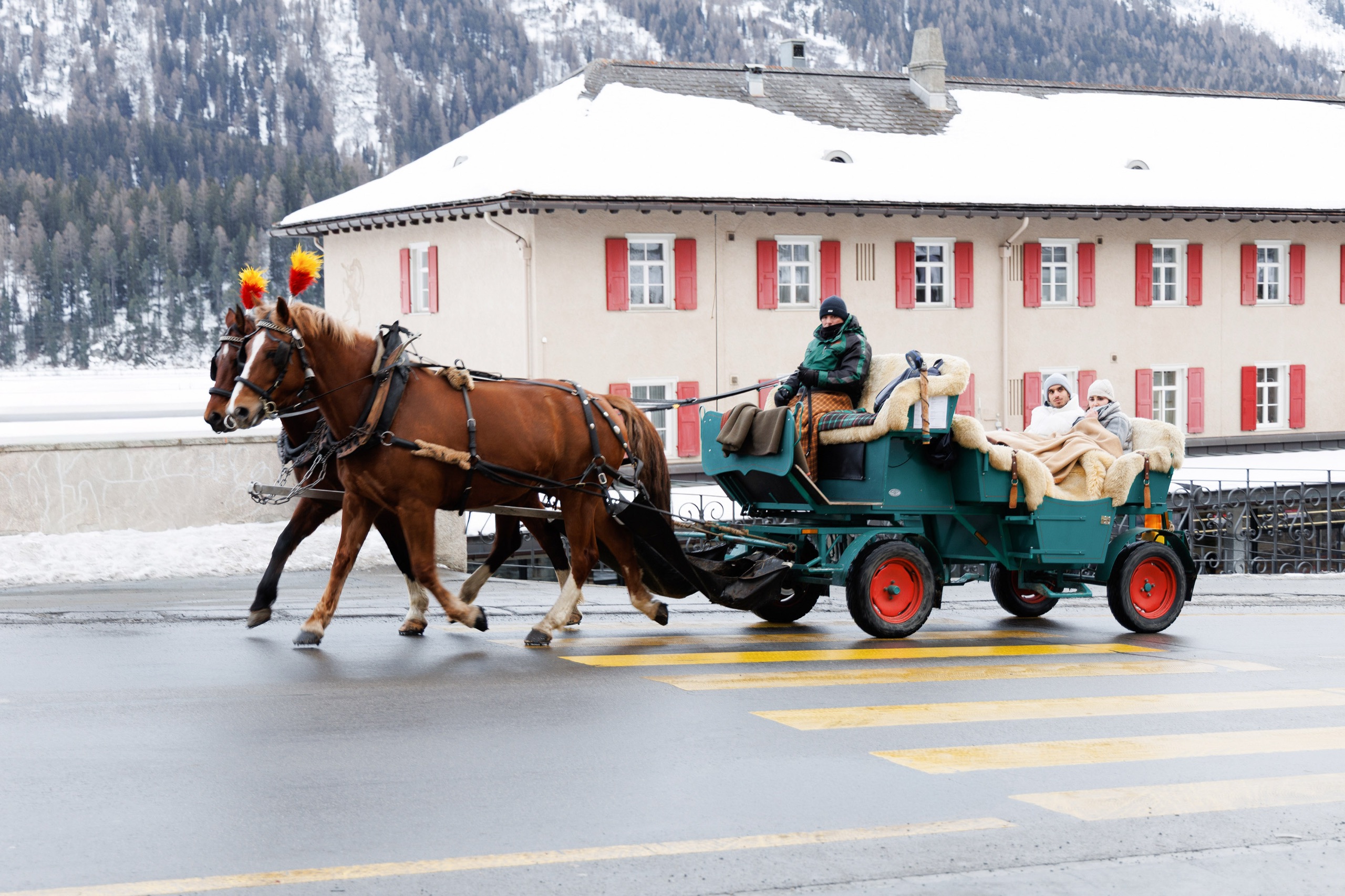 Arrival, St. Moritz